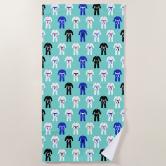 Toalha De Praia Jujitsu Jiu Jitsu BJJ Personalizado