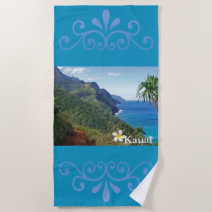 Toalha De Praia Kalalau Trail