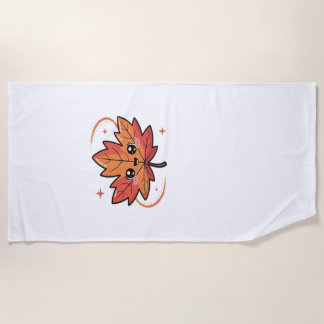 Toalha De Praia kawai leaf, Classic T-Shirt