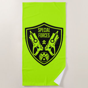 Toalha De Praia Kids Toy Dart Gun Batalha