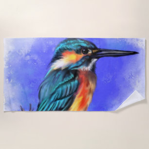 Toalha De Praia Kingfisher Beach Towel