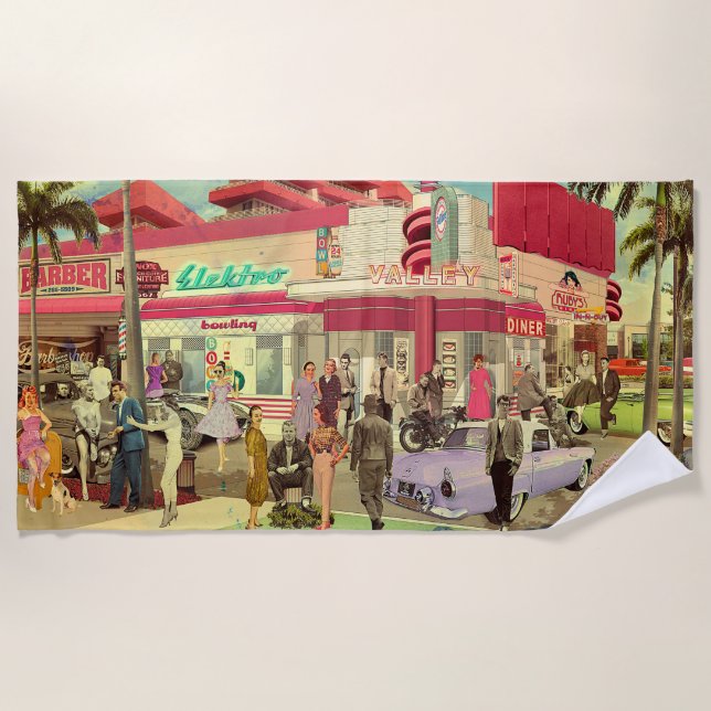 Toalha De Praia La Verne Bay Avenue (Frente)