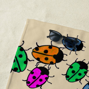 TOALHA DE PRAIA LADYBUGS