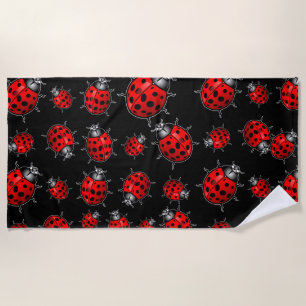 Toalha De Praia Ladybugs Beach Towel