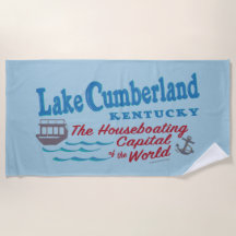 Lago Cumberland Beach Towel