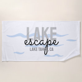 Toalha De Praia Lago House Vacation Rental - Beach Towel
