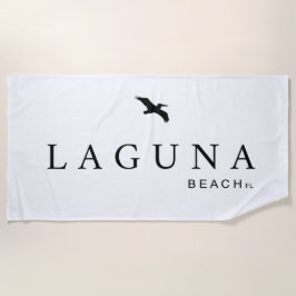 Toalha De Praia Laguna Beach, Florida Beach Towel