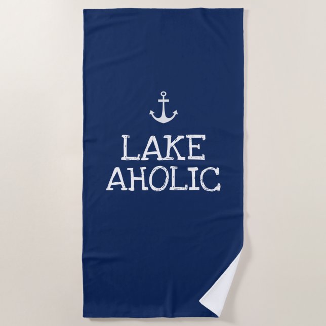 Toalha De Praia Lakeacholic Beach Towel (Frente)