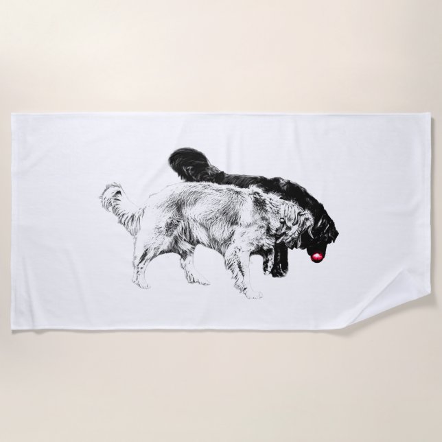 Toalha De Praia Lanterna Guardiões Brilhantes (Frente)