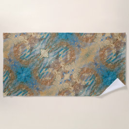 Toalha De Praia Large Beach Towel - Estados sem tempo