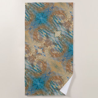 Toalha De Praia Large Beach Towel - Estados sem tempo