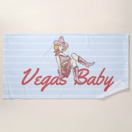 Toalha De Praia Las Vegas Bachelorette Large