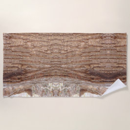 Toalha De Praia latido de árvore