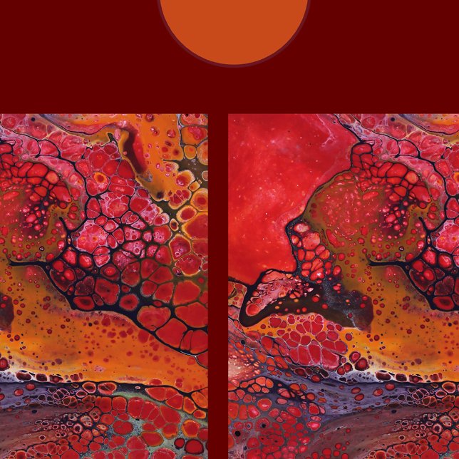 Toalha De Praia "Lava Flow" Beach Towel Personalizar (Criador carregado)