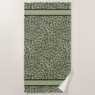 Toalha De Praia Leopardo Sábio