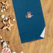 Letra muito luxuosa, chamada B oceano azul