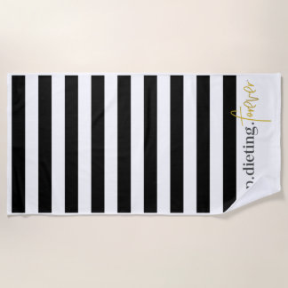 Toalha De Praia Leve seu estilo de vida SDF para a praia