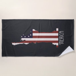 Toalha De Praia Liberdade Americana