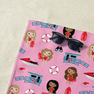 Toalha De Praia Lifeguard Beach Towel
