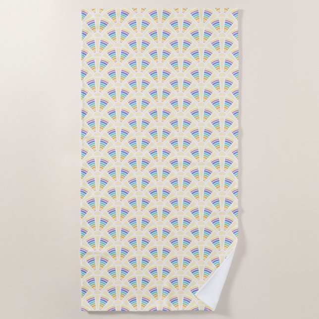 Toalha De Praia Light Arches Beach Towel (Frente)