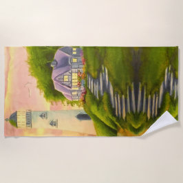 Toalha De Praia Lighthouse