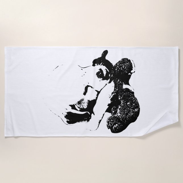 Toalha De Praia Linha de costa da suavidade (Frente)