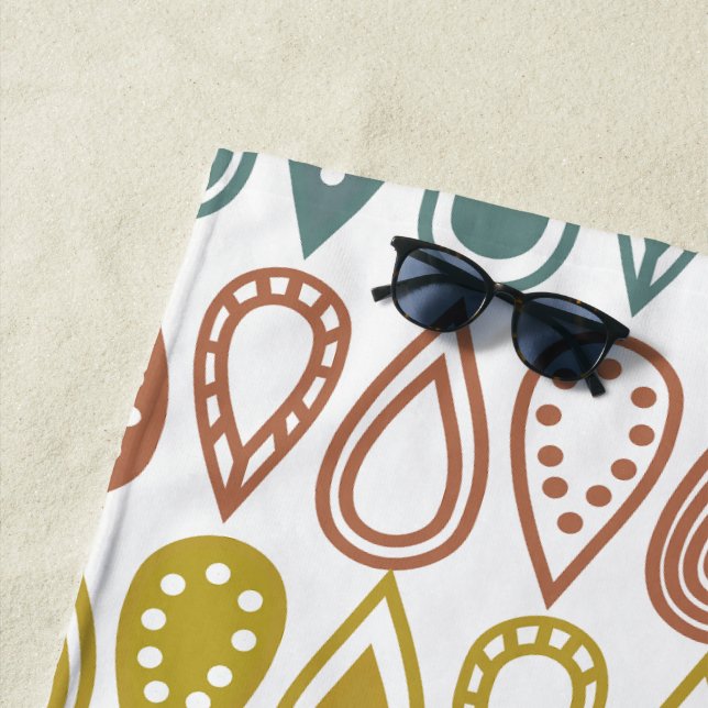 Toalha De Praia Linhas de Boho (In Situ)