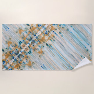 Toalha De Praia Link de Estrela Silenciosa - Beach Towel - Large