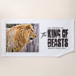 Toalha De Praia Lion [Beach Towel] ビーチタオル