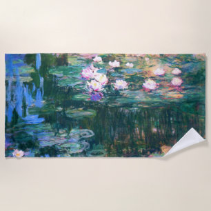 Toalha De Praia Lírios de água, Claude Monet