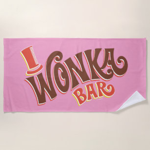 Toalha De Praia Logotipo do Bar Wonka