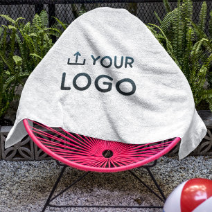 Toalha De Praia Logotipo Personalizado da Empresa