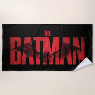 Toalha De Praia Logotipo Teatral Batman