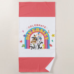 Toalha De Praia LOONEY TUNES™ - Celebre o Orgulho de Diversidade R