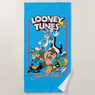 Toalha De Praia LOONEY TUNES™ "ISSO É TUDO PESSOAL!™" - Pilha