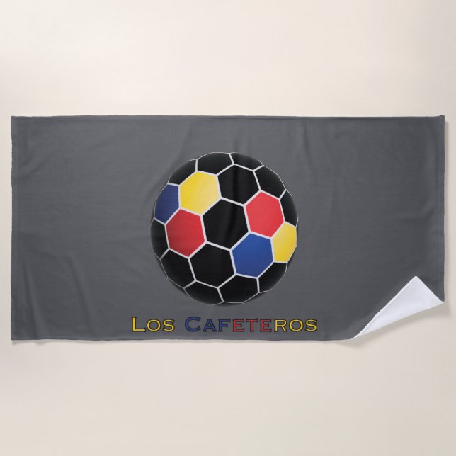 Toalha De Praia Los Cafeteros (Frente)