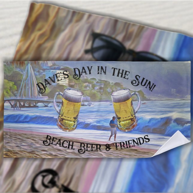 Toalha De Praia Los Muertos Beach 786 (Criador carregado)