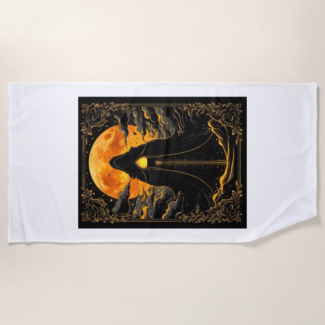 Toalha De Praia Lunar Keeper (Frente)