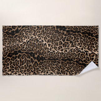 Toalha De Praia Luxury Animal Print beach Towel