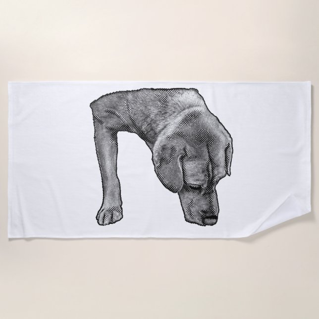 Toalha De Praia Luz Solar E Pontos (Frente)