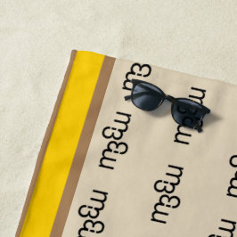 Toalha De Praia m3galleryStudio BEACH TOWEL | m3galeryStudio