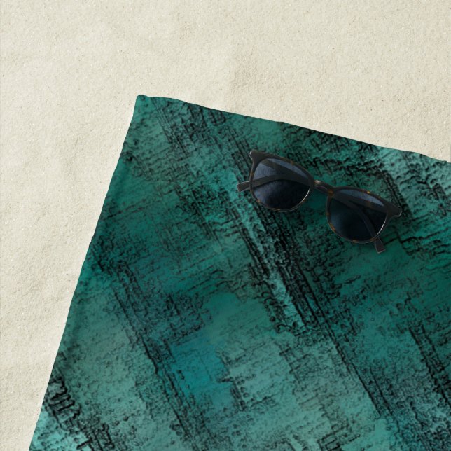 Toalha De Praia Maçã ciana mal feita (In Situ)