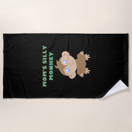 Toalha De Praia Macaco bobo - Torre de praia
