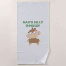 Toalha De Praia Macaco bobo - Torre de praia