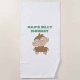 Toalha De Praia Macaco bobo - Torre de praia