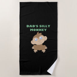 Toalha De Praia Macaco bobo - Torre de praia