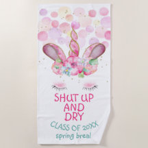 MAGICAL UNICORN Spring Break Beach