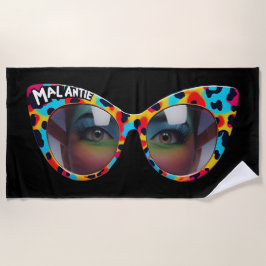 Toalha De Praia MAL ANTIE / Crazy Aunt Afrikaanse Humor