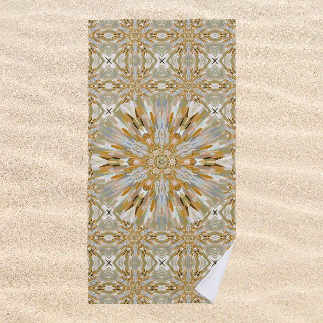 Toalha De Praia Mandala 1 Beach Towel (Criador carregado)