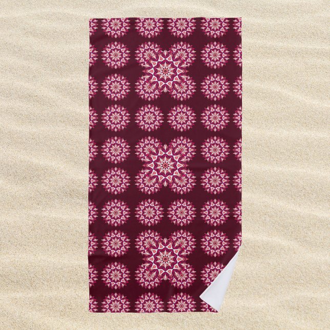 Toalha De Praia Mandala 3 Beach Towel (Criador carregado)